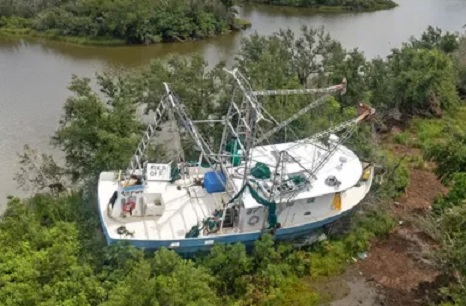 Ida grounded this shrimper’s boat, then thieves raided it. Now a fundraiser aims to help.
