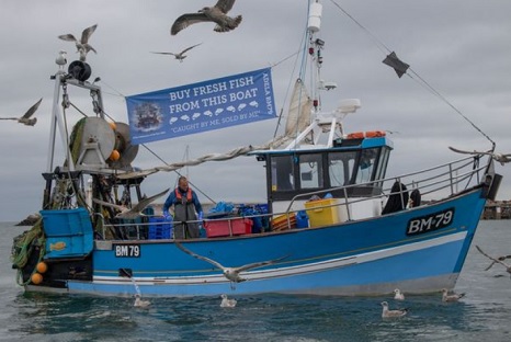 Brixham fisherman can’t trade on quay